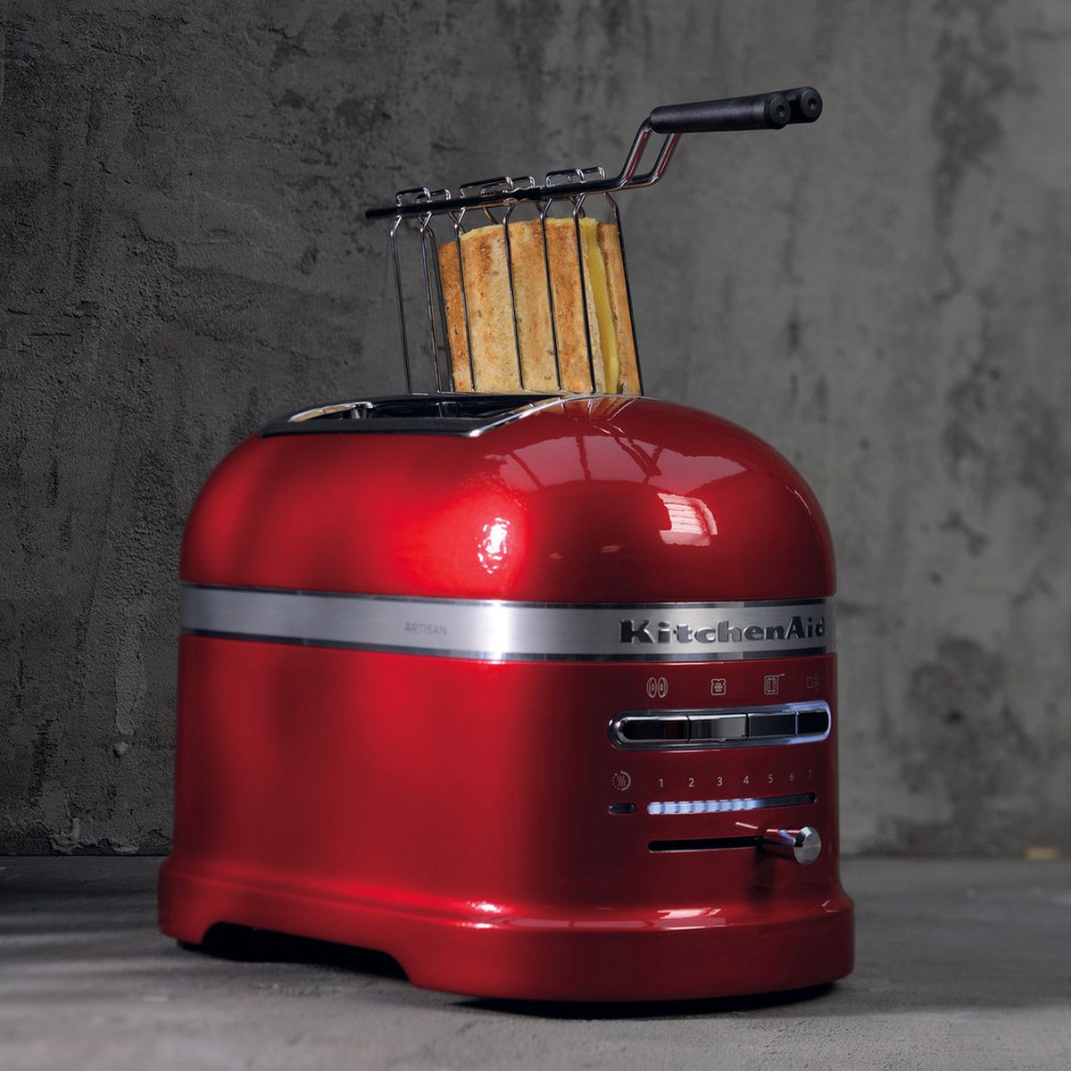 Kitchenaid 5KMT2204EER Artisan Brooster - Rood