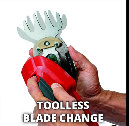 Einhell Accu Gras-/buxusschaar Ge-cg 18v Li Solo - Rood