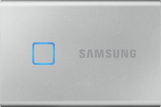 Samsung T7 Touch Portable SSD 2TB Zilver - Plata