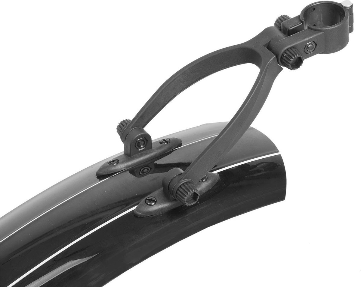 M-wave Spatbord Achter Mud Max 24-29 Inch - Zwart