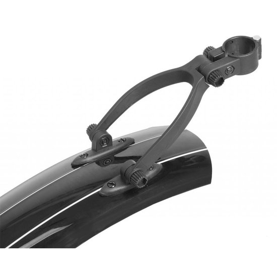 M-wave Spatbord Achter Mud Max 24-29 Inch - Zwart