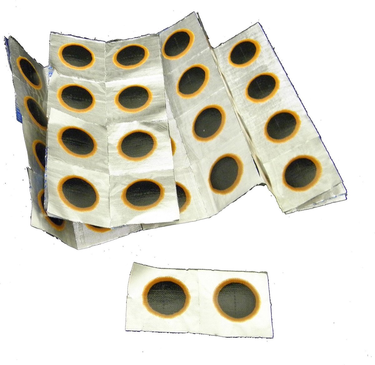 Rema Tip Top Reparatiepleister Fietsband F0 14 Mm 100 Stuks - Oranje