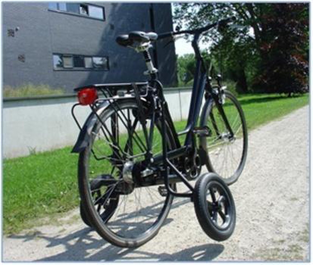 JPT Zijwielen Set Voor Volwassenen - Zwart