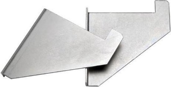 Twinny Load Muursteunen Voor Fietsendrager Zilver 2 Stuks - Silver