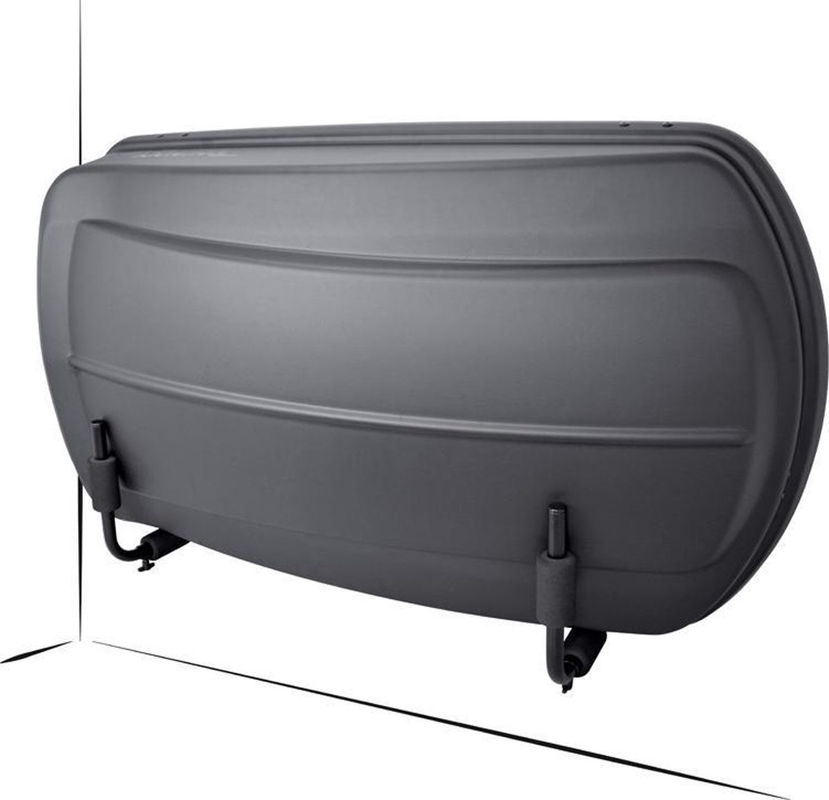 Twinny Load Muurbeugels Dakkoffer 2 Stuks - Zwart