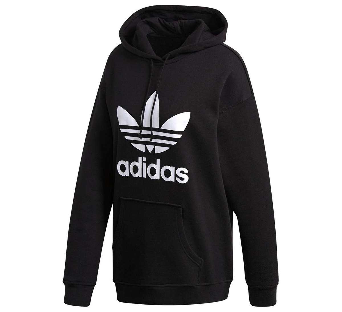 Adidas Originals - adicolor - Hoodie met groot logo in - Negro