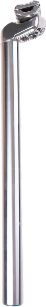 TOM Zadelpen Vast 27,8 X 350 Mm Aluminium Zilver - Silver