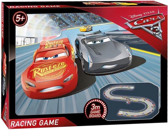 Tactic Disney Cars 3 Racespel - Rood