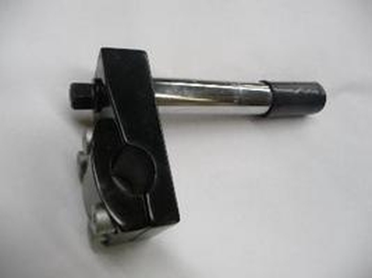 TOM Stuurpen Vast 22,2/150/22,2 Mm - Zwart