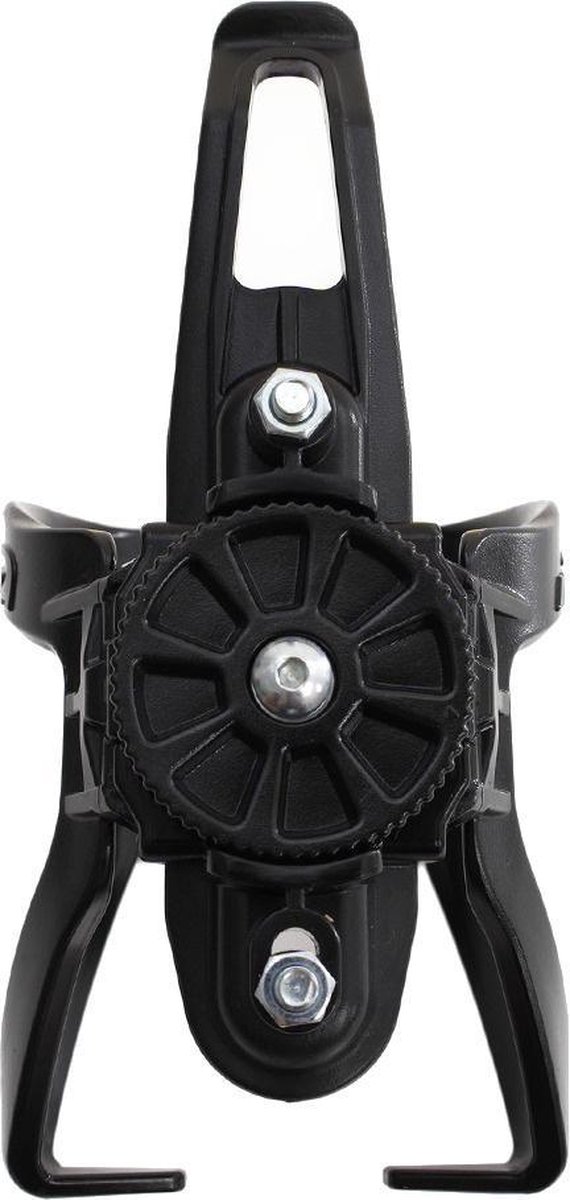 Ibera Verstelbare Bidonhouder 60-73 Mm Kunststof - Zwart