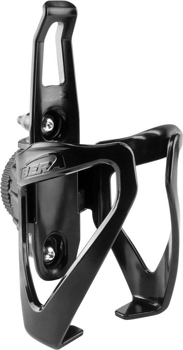 Ibera Verstelbare Bidonhouder 60-73 Mm Kunststof - Zwart