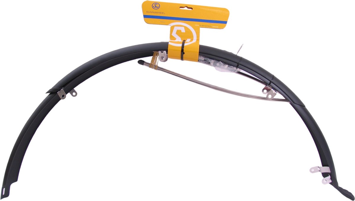 Sunnywheel Spatborden Set Kunststof 28 Inch 50mm Matzwart