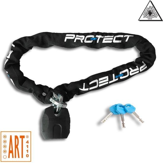 Pro-Tect Kettingslot Quartz Art**** 1500 X 10,5 Mm - Zwart