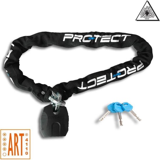 Pro-Tect Kettingslot Quartz Art**** 1500 X 10,5 Mm - Zwart