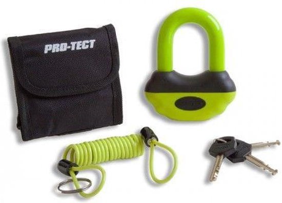 Pro-Tect Schijfremslot Topaz Art**** - Geel