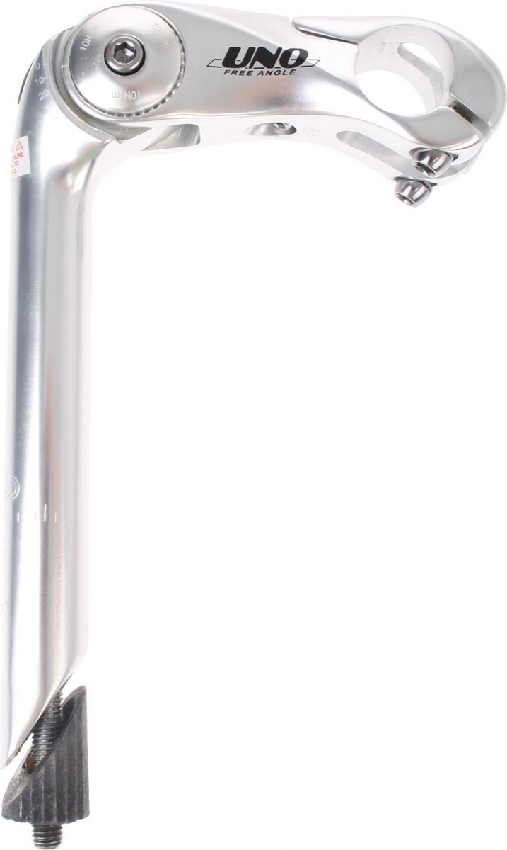 Kalloy Stuurpen Verstelbaar Uno 22,2 / 180 / 25,4mm Zilver - Silver