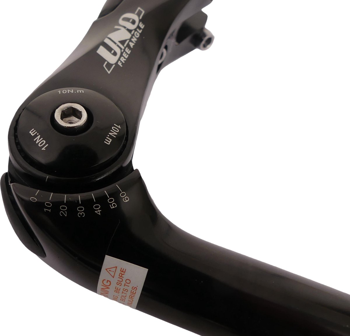 Kalloy Stuurpen Verstelbaar 22,2 / 180 / 25,4 Mm - Zwart