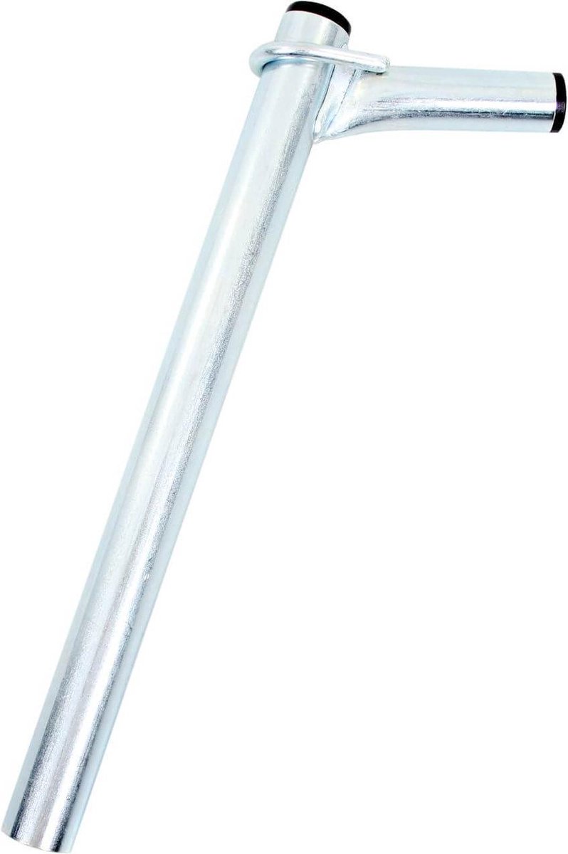 Steco Zadelpen Vast Pin Up 25,4 X 300 Mm Staal Zilver - Silver