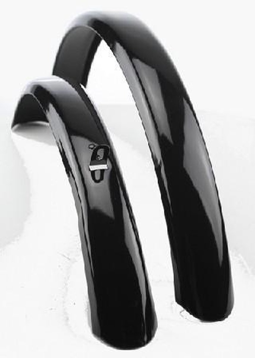 TOM Spatbord Set Atb Staal 24 Inch - Zwart