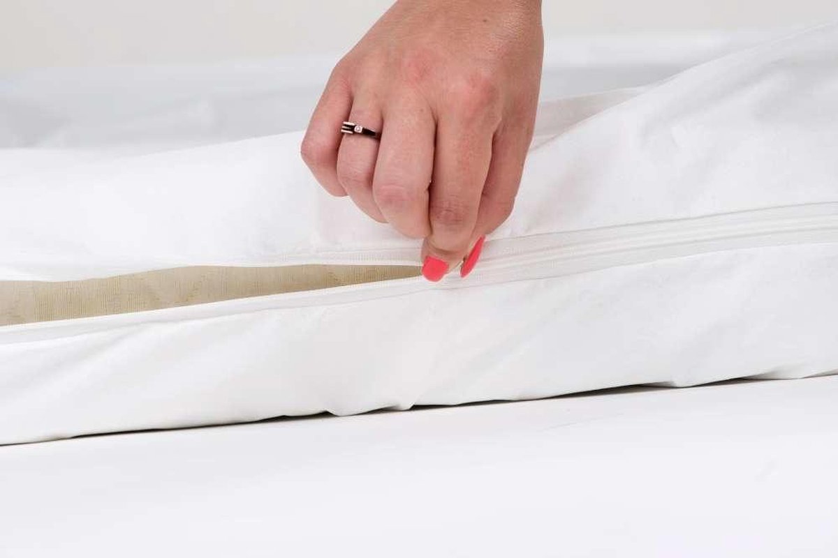 Briljant Matrasvernieuwer/beschermer Anti Allergie Evolon (25cm)-90 X 200 Cm