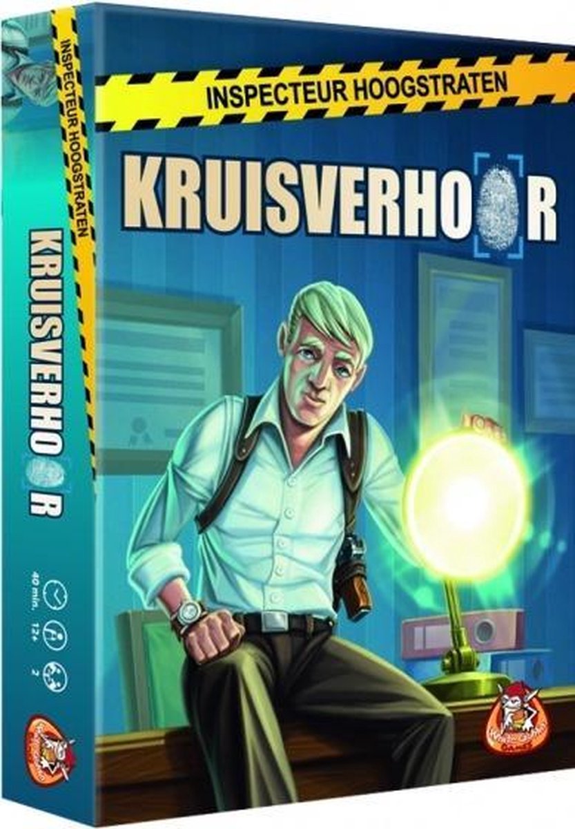 White Goblin Games Kaartspel Inspecteur Hoogstraaten: Kruisverhoor