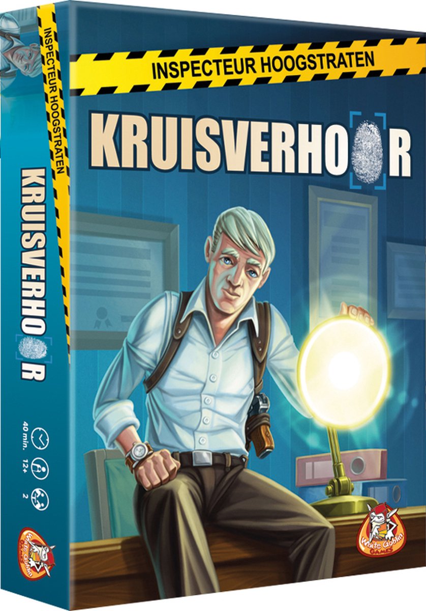 White Goblin Games Kaartspel Inspecteur Hoogstraaten: Kruisverhoor