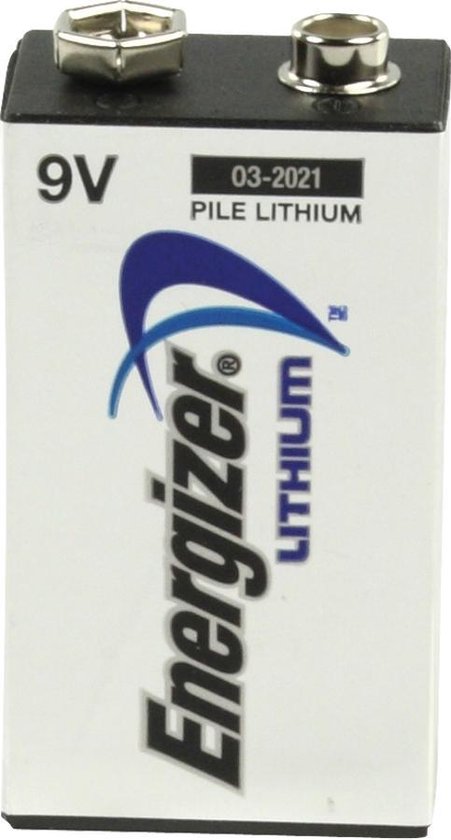 Diverse Energizer Batterij Lithium 9v, Op Blister