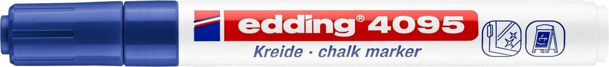 Edding Krijtmarker E-4095 - Blauw