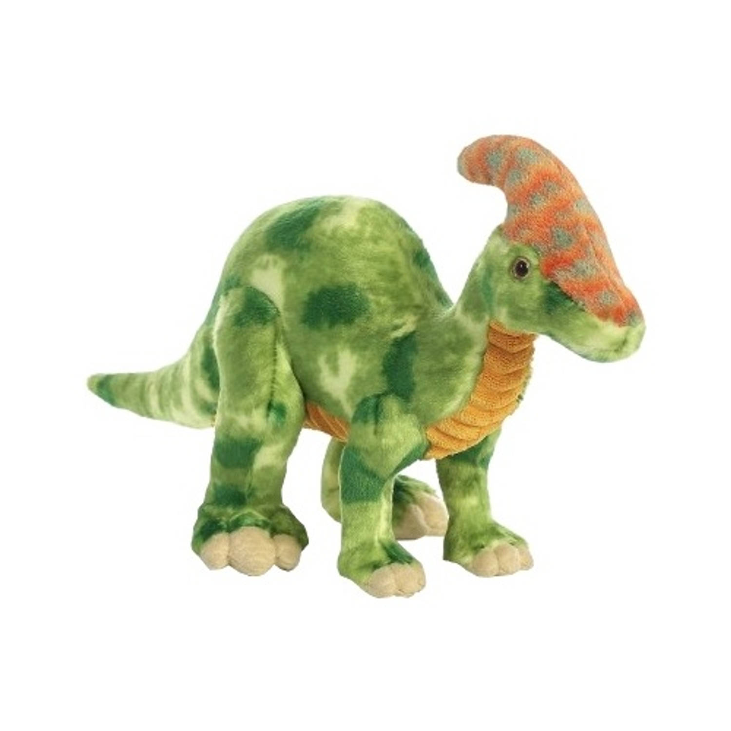 Aurora Parasaurolophus Knuffel 35,5 Cm - Groen