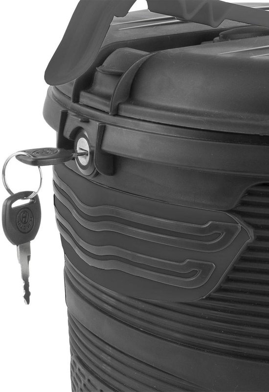 M-wave Fietsbox Voor Amsterdam 17 Liter - Zwart