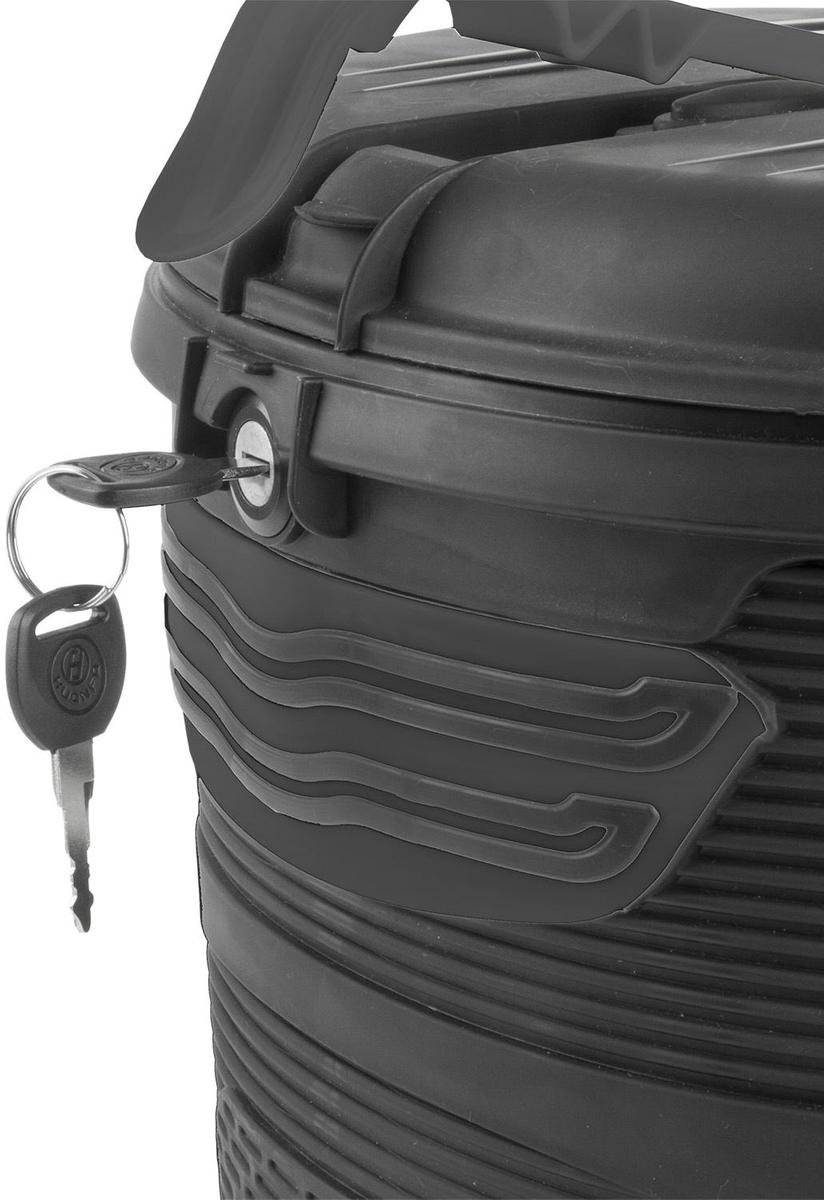 M-wave Fietsbox Voor Amsterdam 17 Liter - Zwart