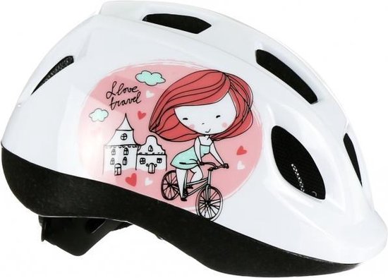 Polisport Helm Prinses Maat 46/53 Cm - Wit