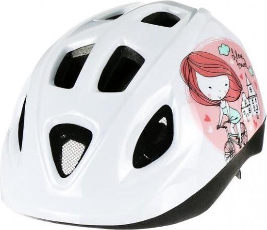 Polisport Helm Prinses Maat 46/53 Cm - Wit