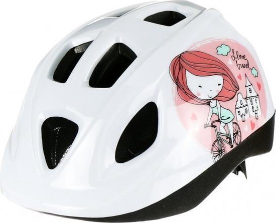 Polisport Helm Prinses Maat 46/53 Cm - Wit