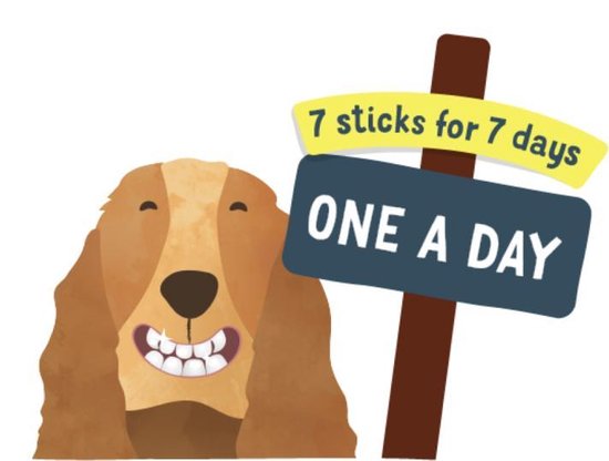 Edgard&Cooper Doggy Dental Appel - Hondensnacks - M