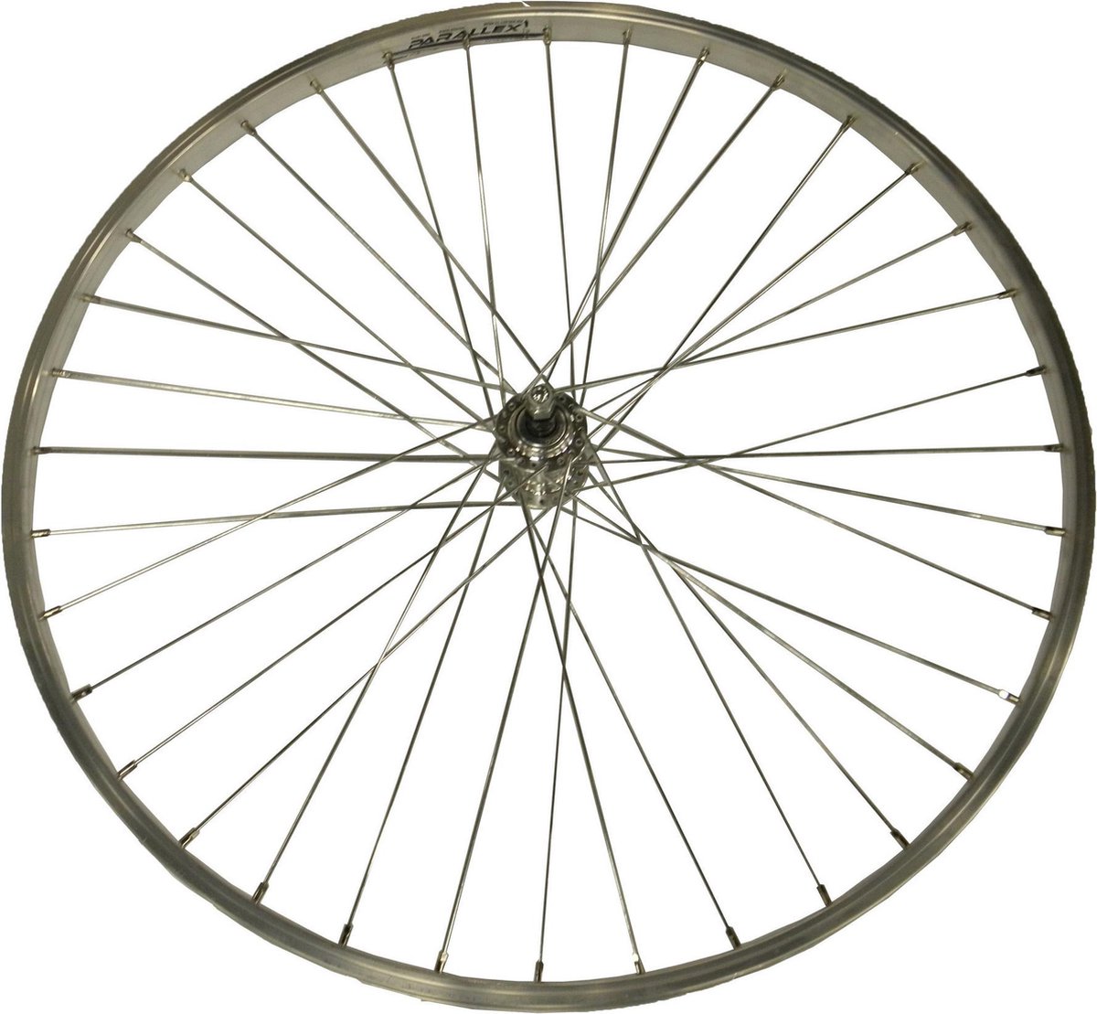 Paralex Achterwiel 28 X 1 3/8 Velgrem Aluminium 36g Zilver - Silver