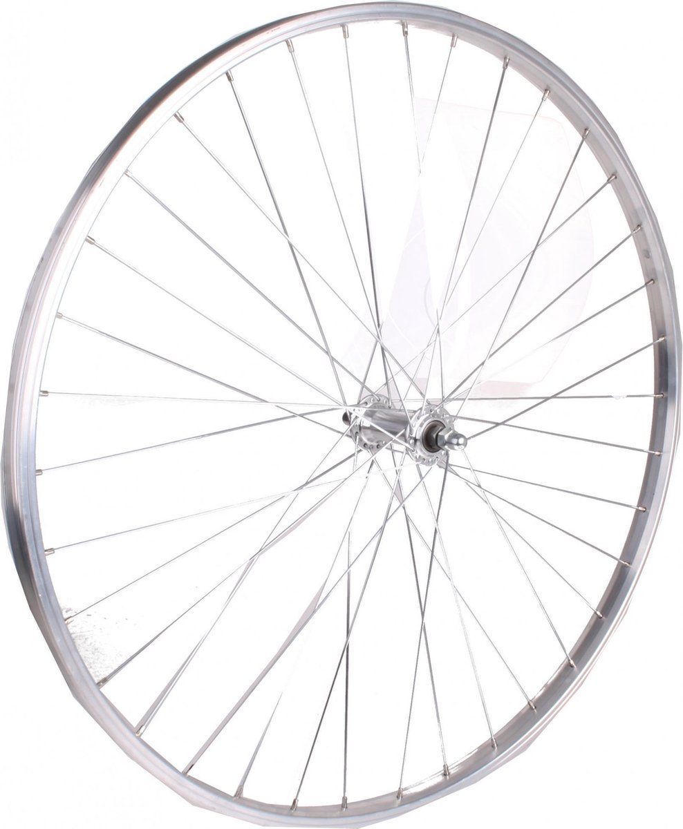 Rodi Voorwiel Paralex Hybride 28 Inch Velgrem Aluminium 36g Zilver - Silver
