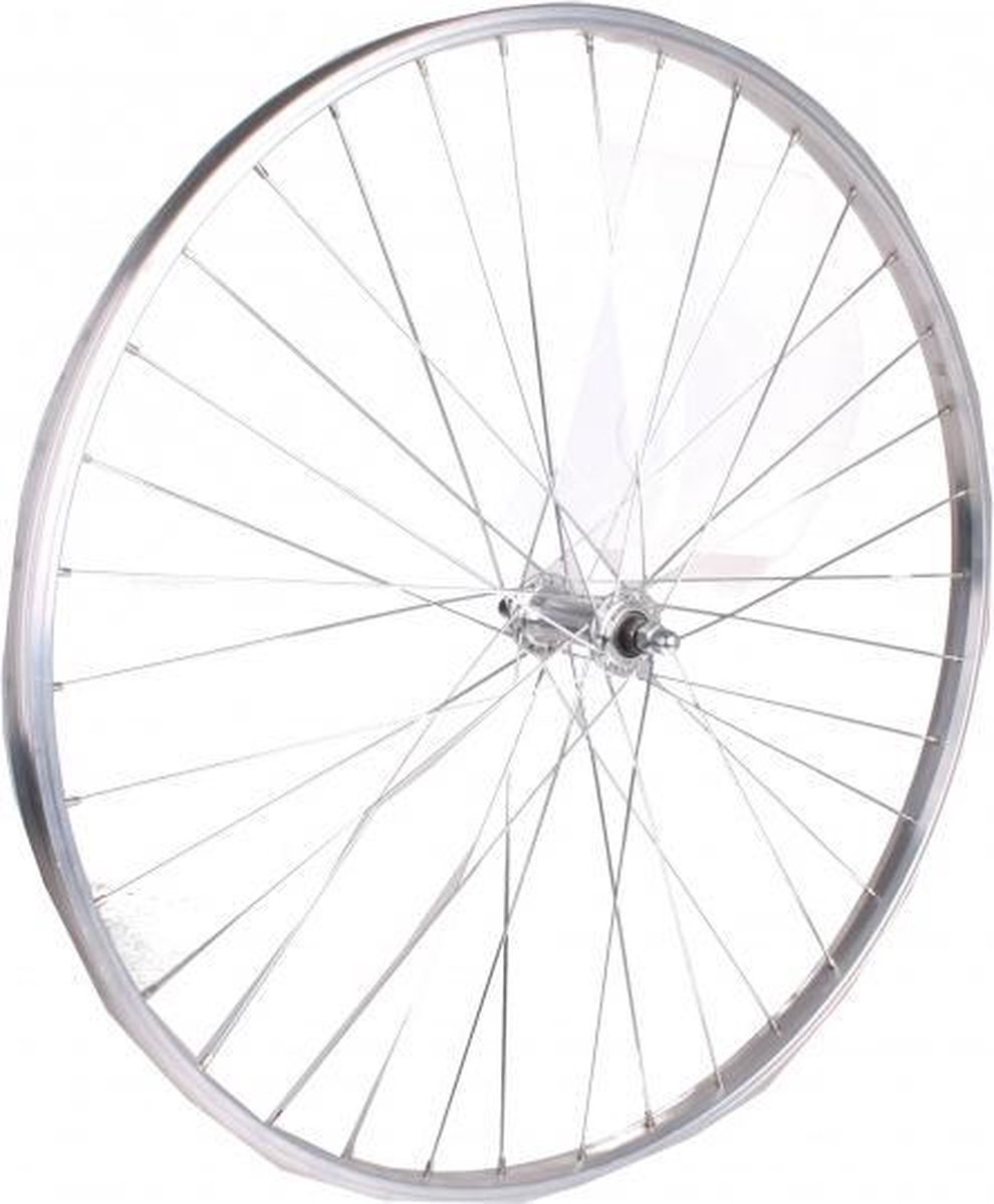 Rodi Voorwiel Paralex Hybride 28 Inch Velgrem Aluminium 36g Zilver - Silver