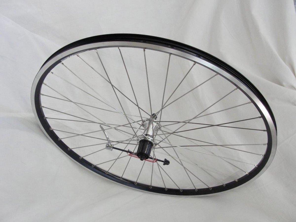 Zac 2000 Achterwiel 28 Inch Velgrem Aluminium 36g - Zwart