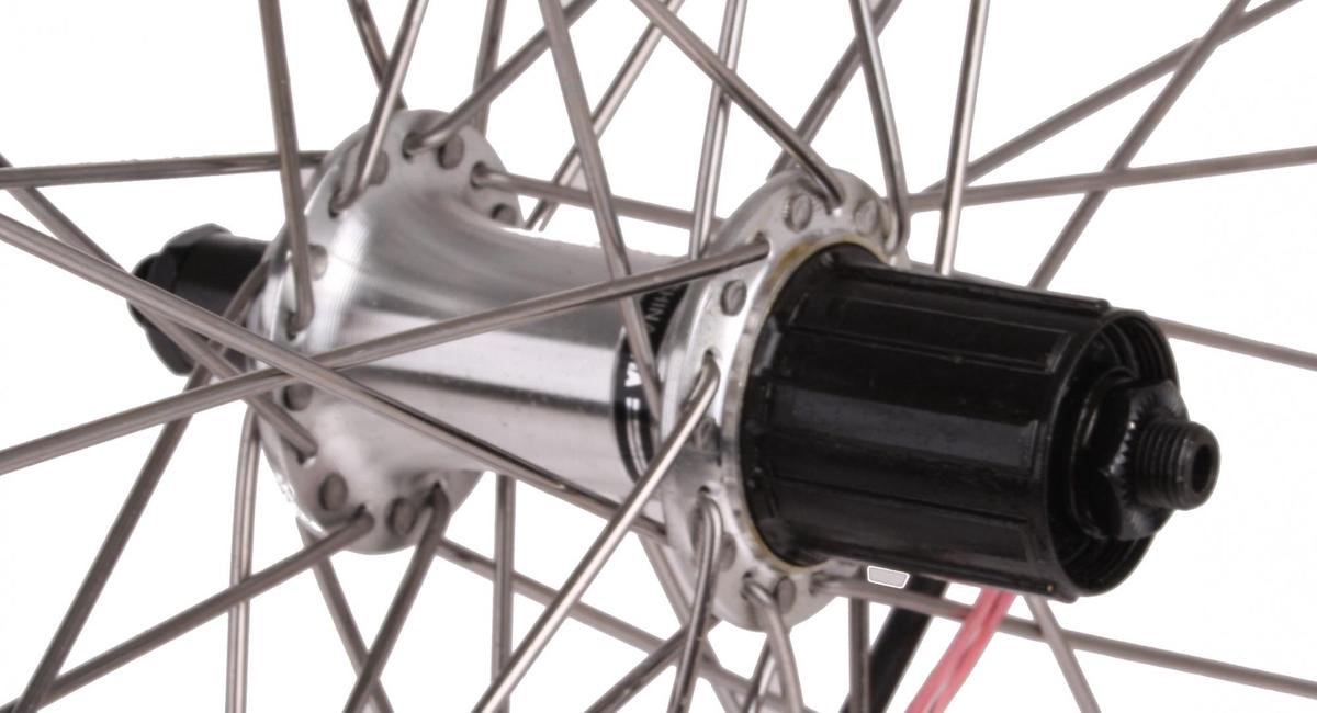 Zac 2000 Achterwiel Mtb/city 28 Inch Velgrem Alu. 36g Zilver - Silver