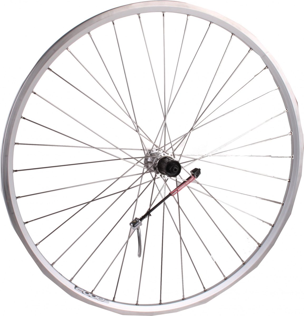 Zac 2000 Achterwiel Mtb/city 28 Inch Velgrem Alu. 36g Zilver - Silver