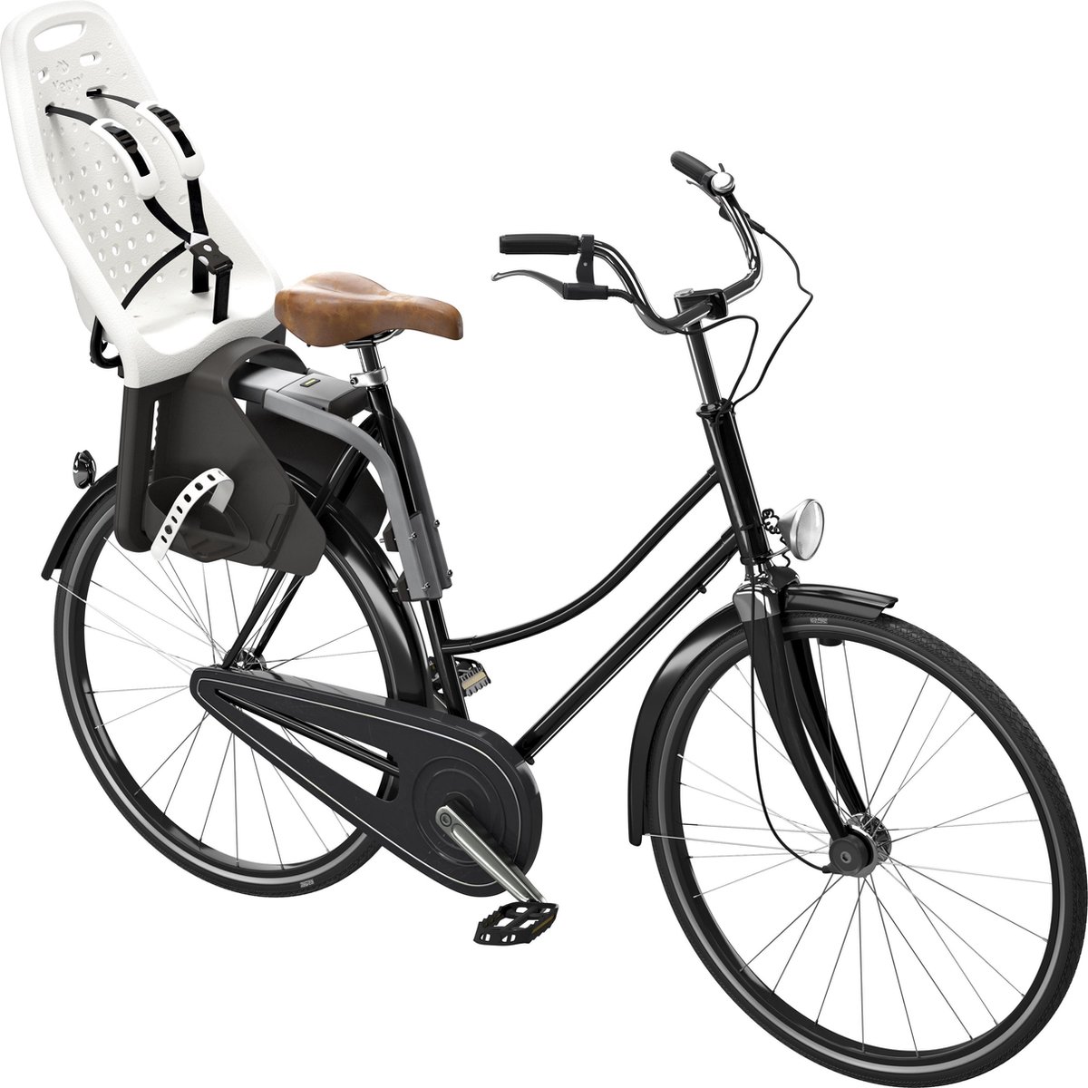 Yepp Fietszitje Achter Maxi Framebui - Wit