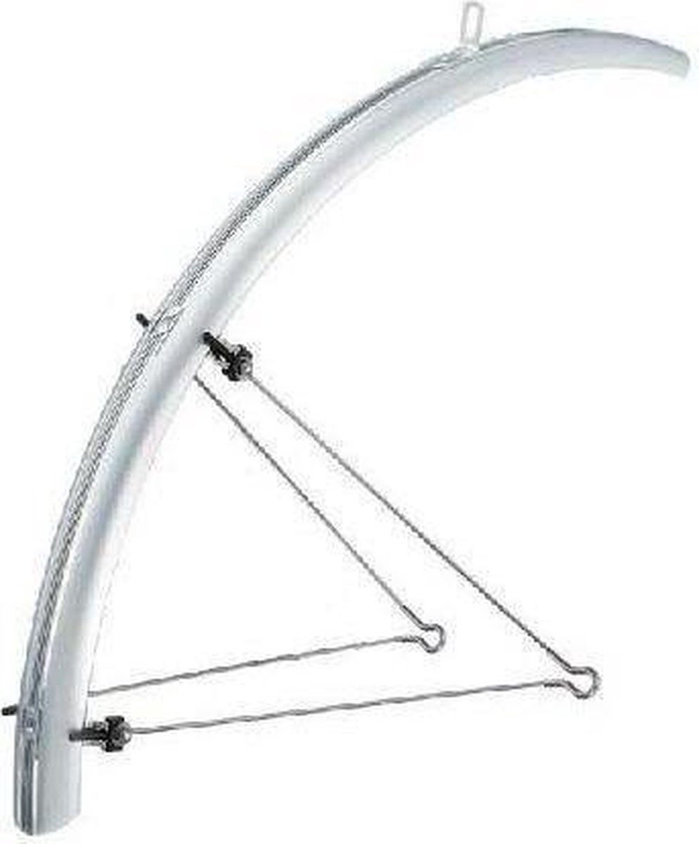 Sunnywheel Voorspatbord 28 Inch 50 Mm Zilver - Silver