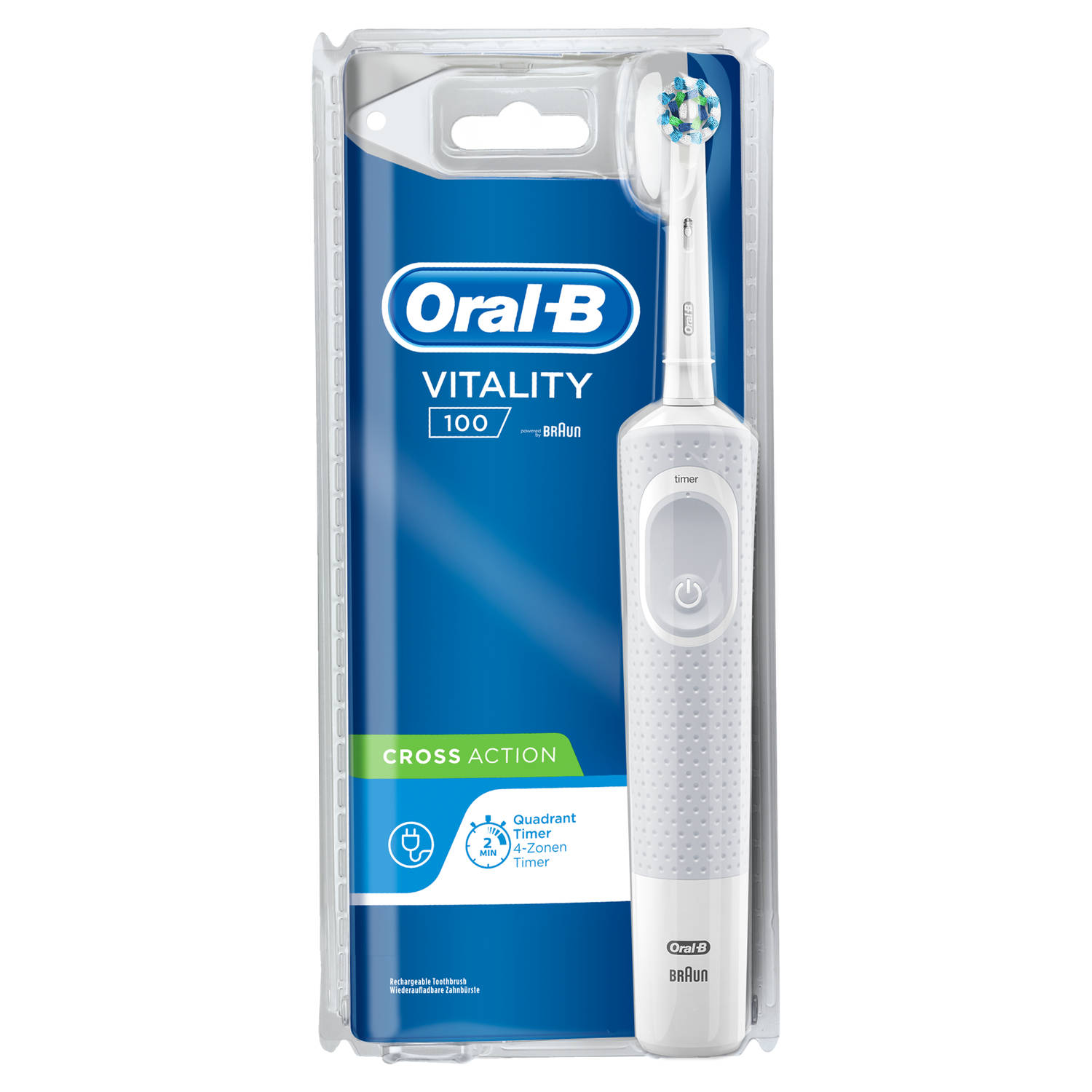 Oral B Oral-b Vitality 100 - Elektrische Tandenborstel - Wit