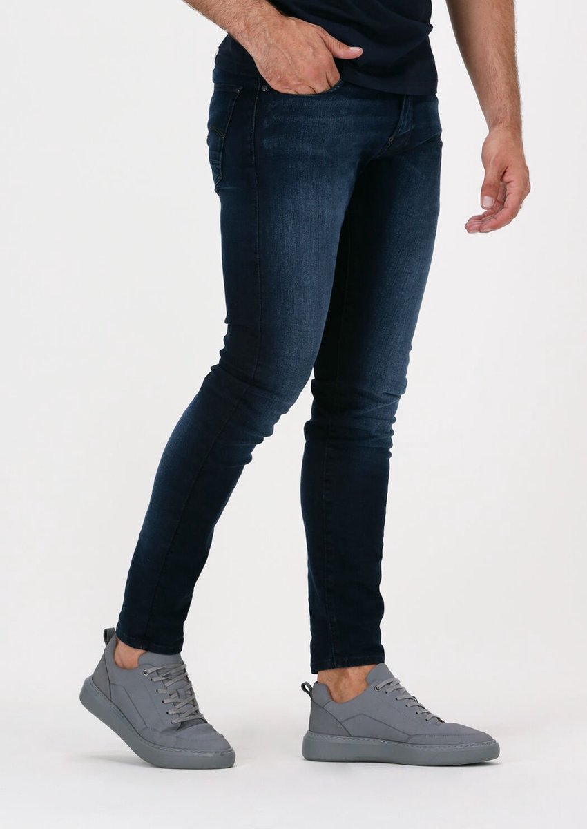 G-Star - Skinny-fit jeans in indigo marineblauw