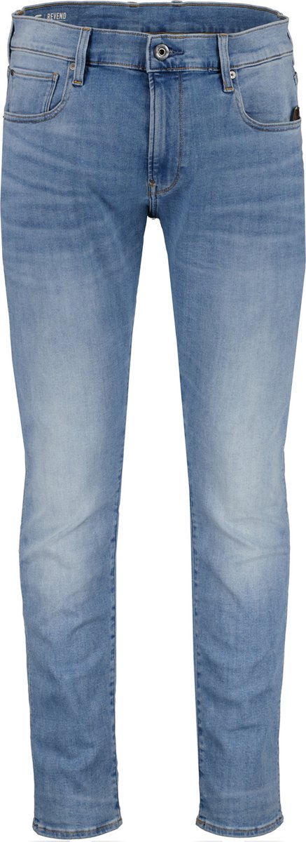 G-Star - Skinny-fit jeans in lichte slijtage-Blauw