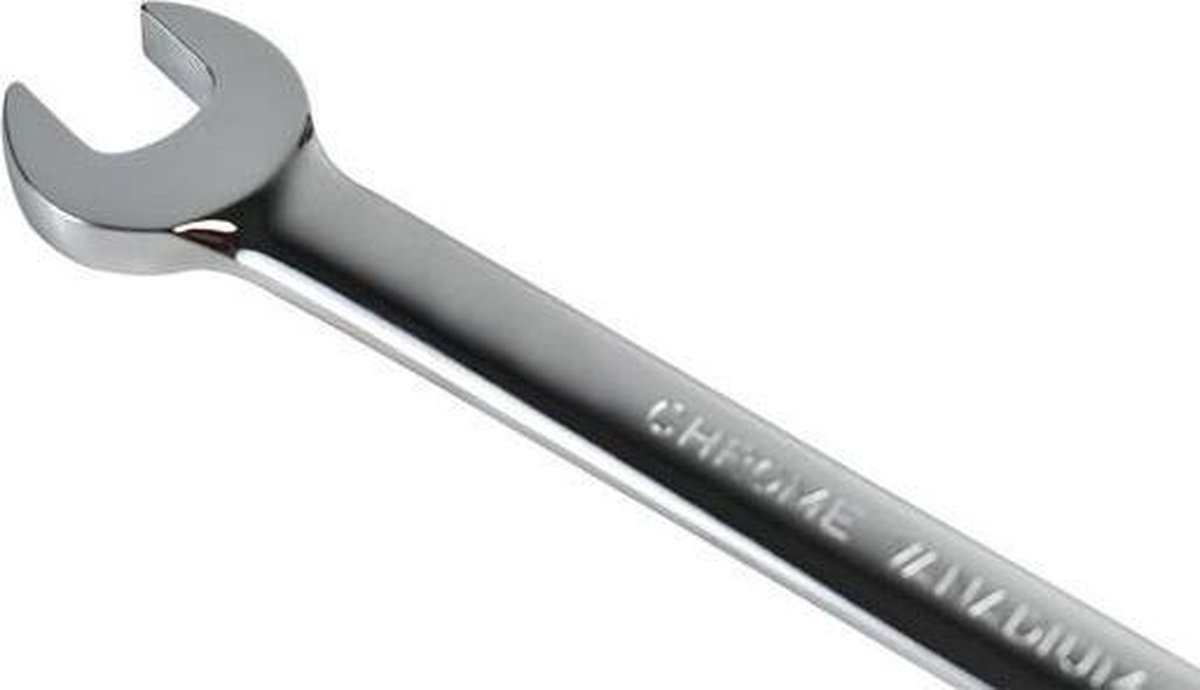 Icetoolz Ring-/steeksleutel Met Ratel 10 Mm Chroom-vanadium - Silver