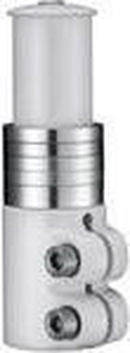 Satori Adapter 28,6/50/28,6 Mm Zilver - Silver