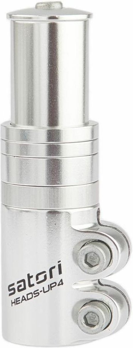 Satori Adapter 28,6/50/28,6 Mm Zilver - Silver