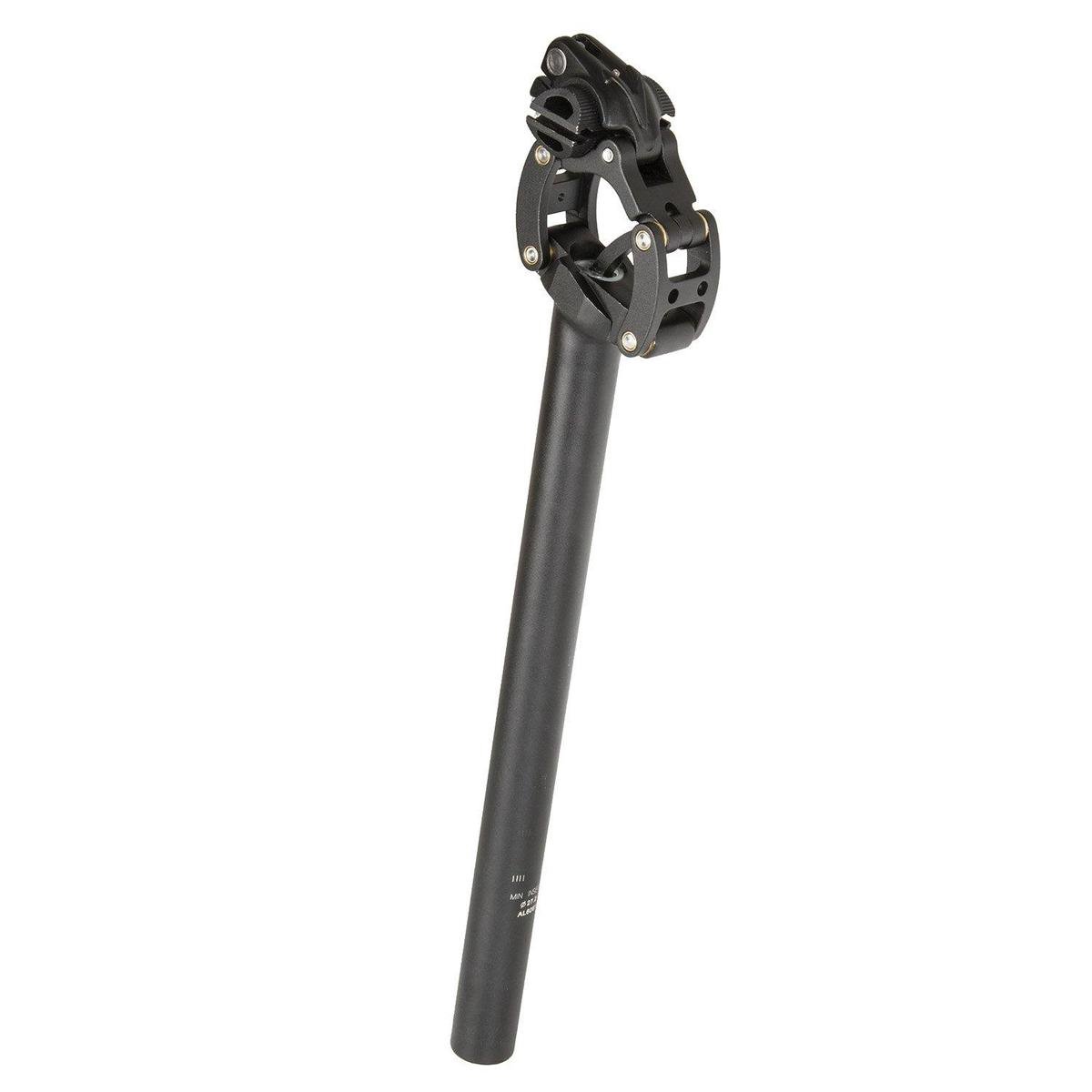 M-wave Zadelpen Verend Parallelogram 27,2 X 350 Mm Aluminium Bli - Zwart